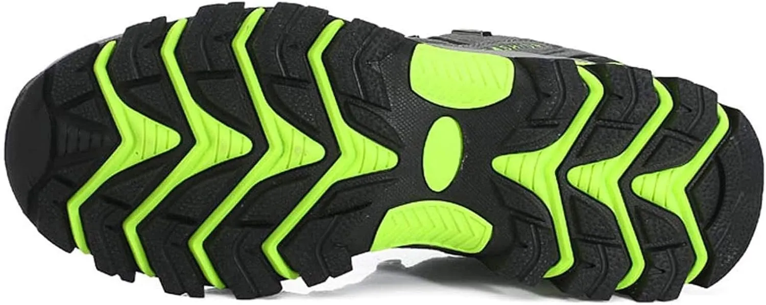 BORAMAX Men's Sneakers Outdoor Sports Climbing Hiking Shoes Waterproof Trekking Suede Non-Slip Running Shoes Mens Climbing Shoes