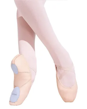 Capezio Juliet II Leather Split Sole Ballet Slippers - 2027C Girls