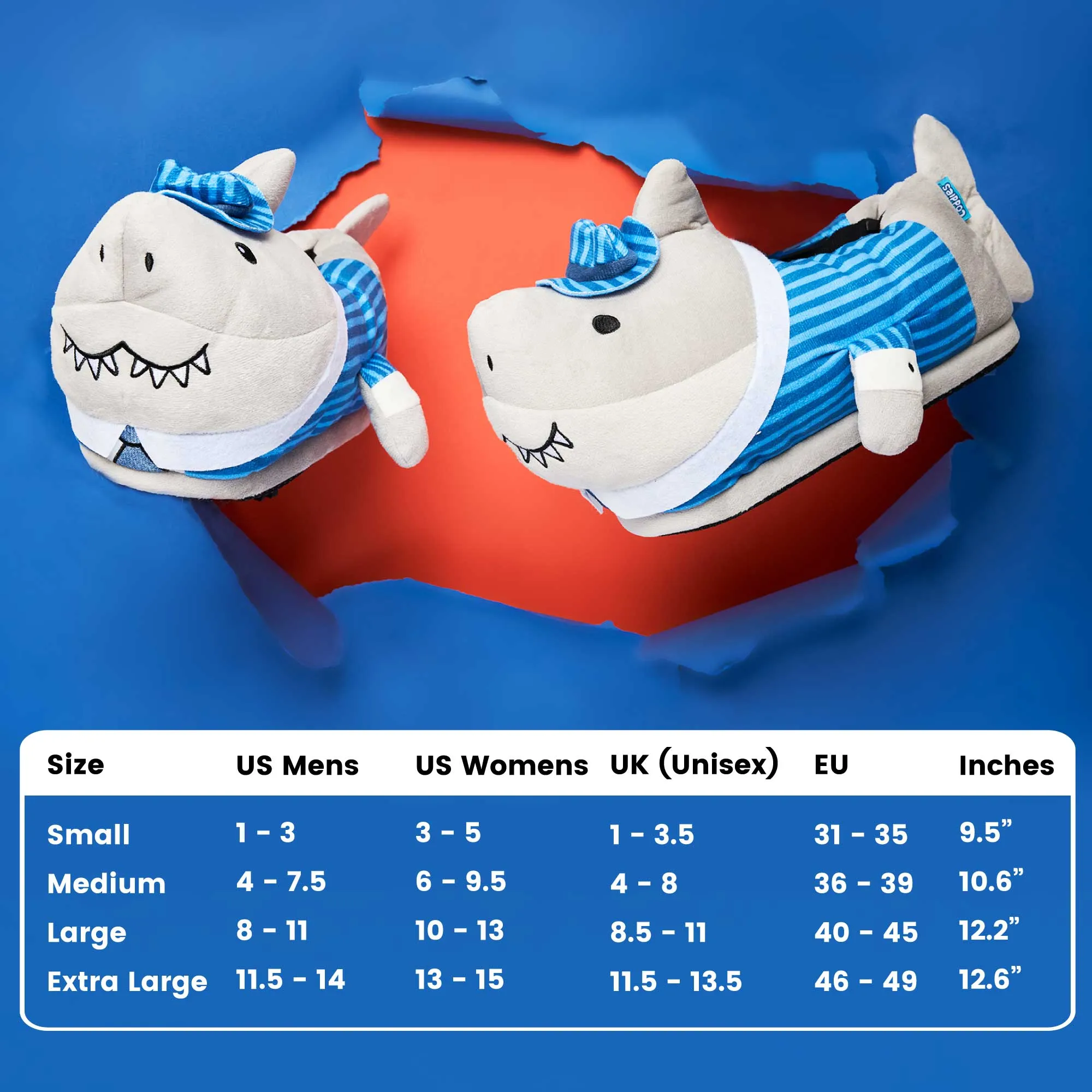 Coddies® Business Shark Slippers