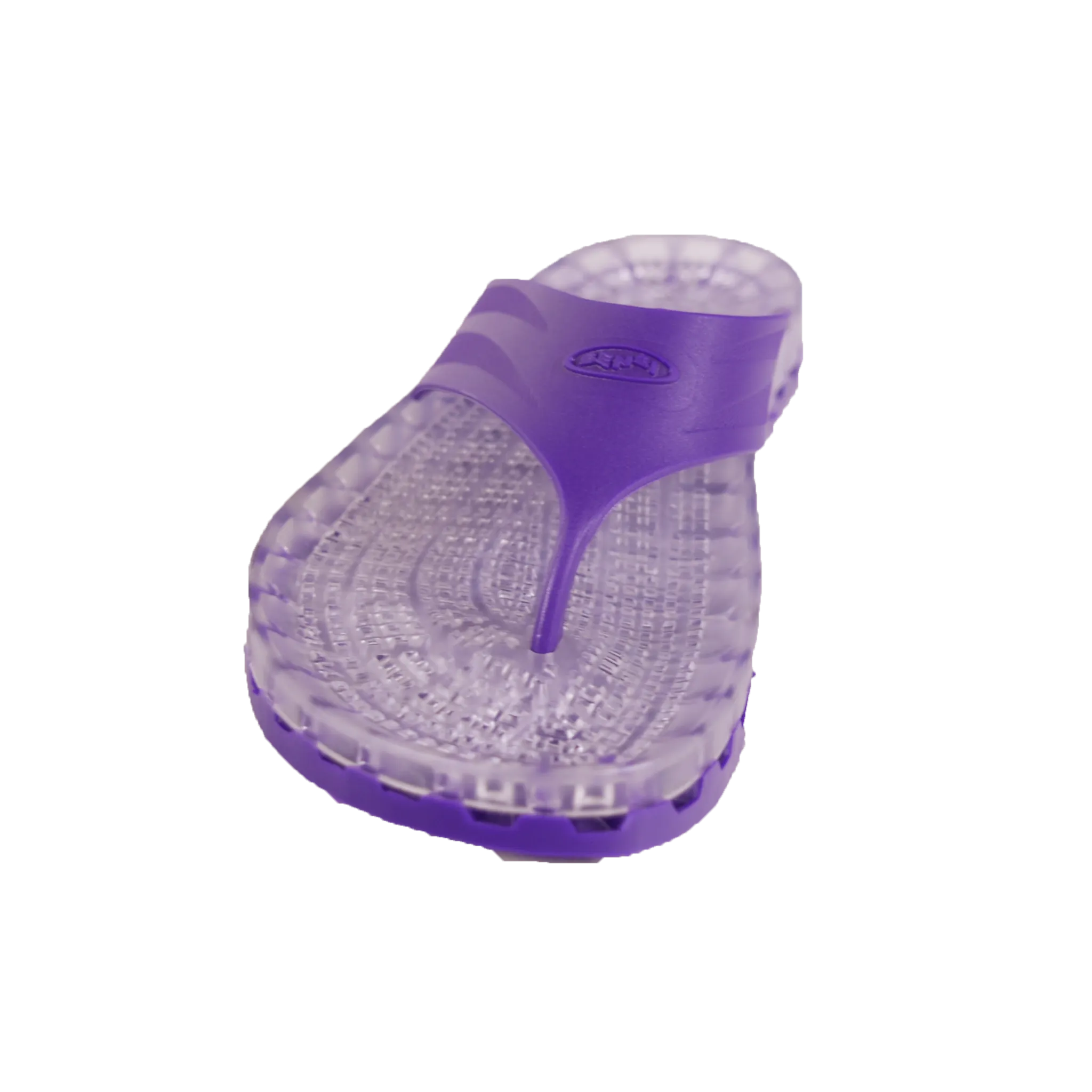 Ibiza - Clear Thong Sandal - Purple