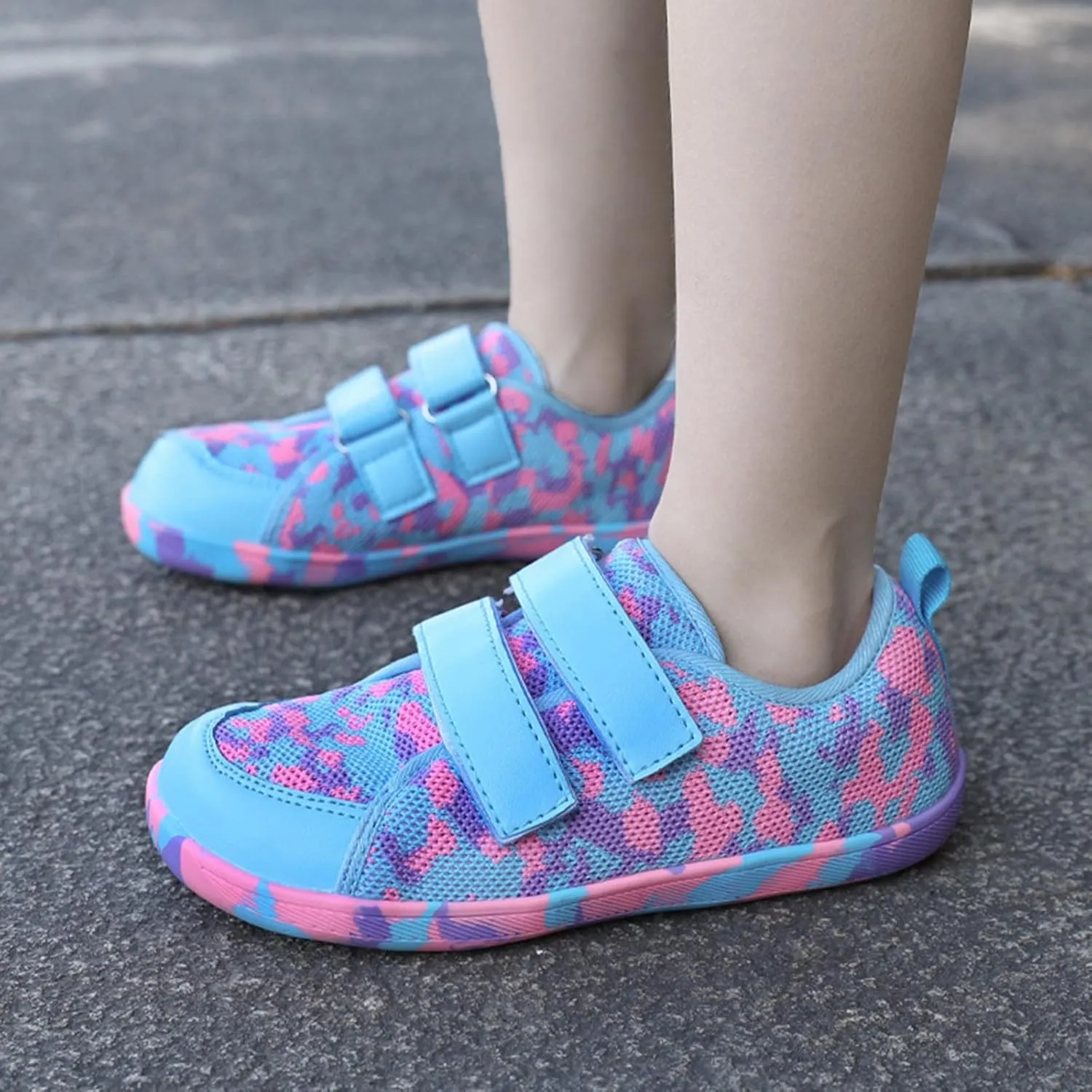 Kids Running Shoes Fashion Big Kids Winter Water Proof Flat Keep Warm Snow Boots Comfortable Running Sports Sneakers