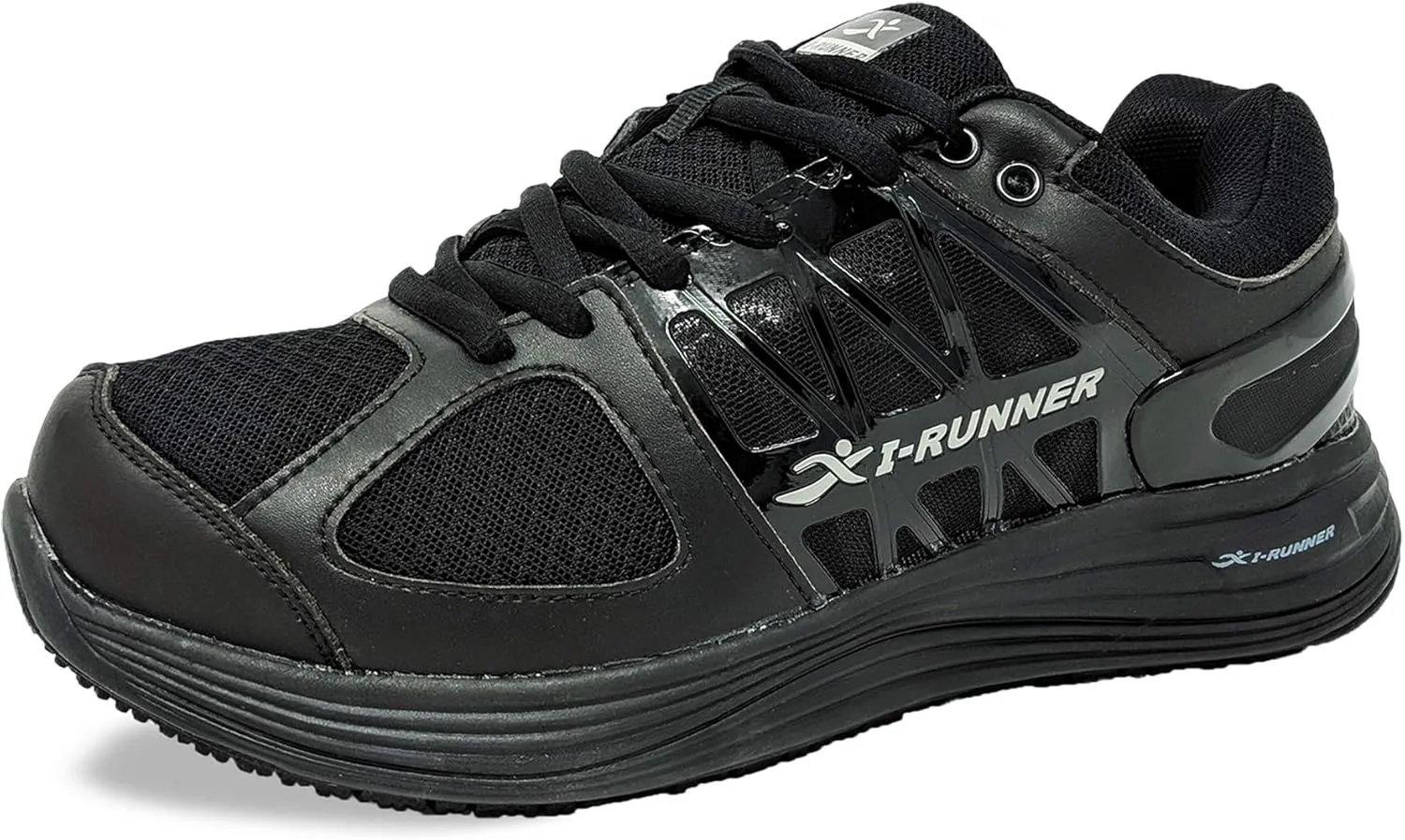 Men Pro Series Leather/Mesh Walking Shoes