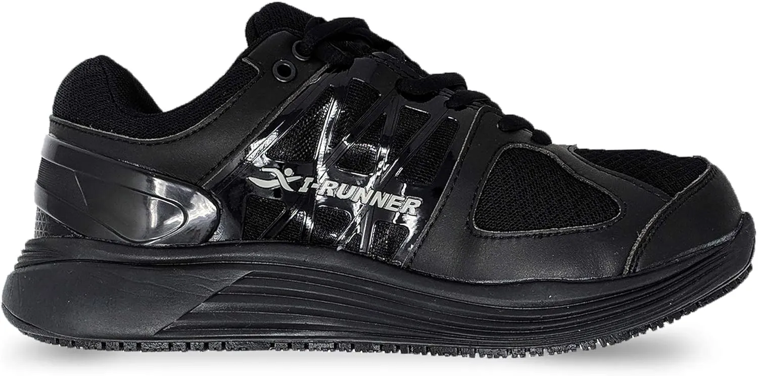 Men Pro Series Leather/Mesh Walking Shoes