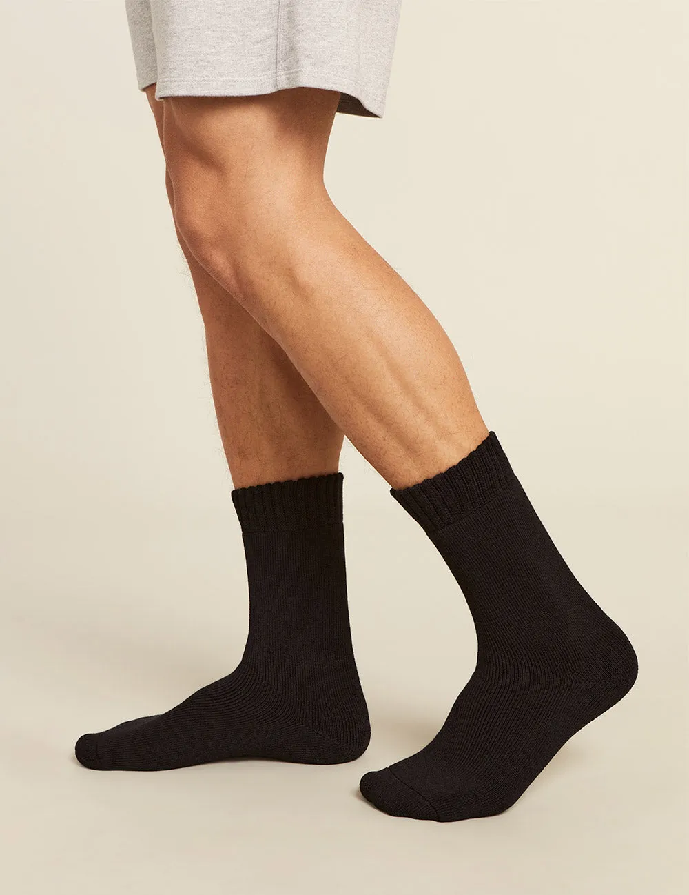 Men's Extra Thick Workboot Socks - Black