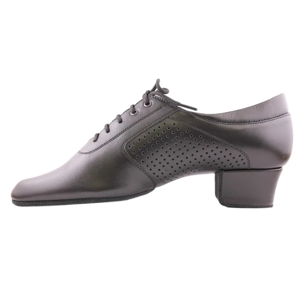Men's Latin Dance Shoes, 1205 Flexi, Black Leather