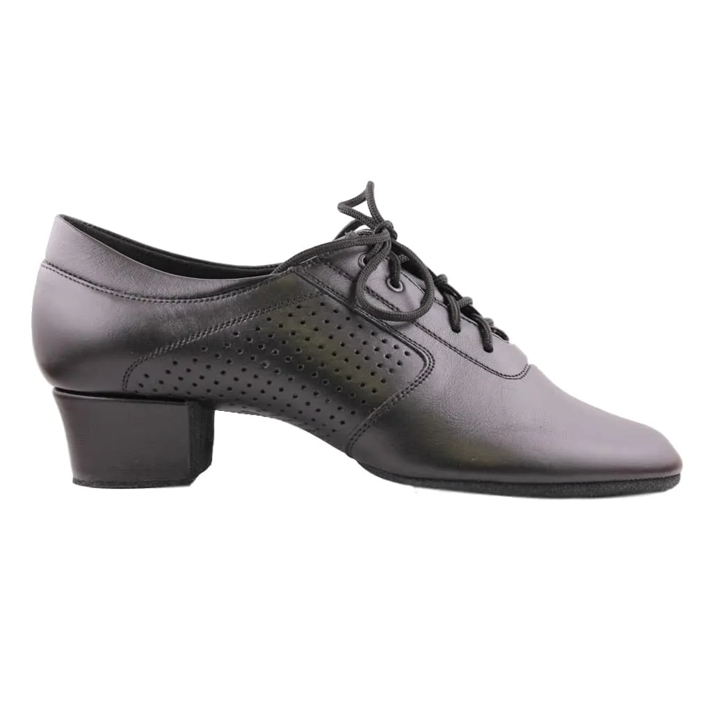 Men's Latin Dance Shoes, 1205 Flexi, Black Leather