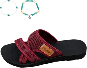 Sandals Comfortable Orthopedic Platform Wedge Flip Flops with Arch Support Cushion Yoga Mat Wide Trendy Flip