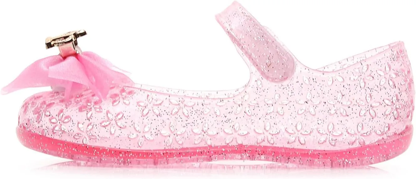 Sandals Shoe for Big Kid Summer Sandals Hollow Toe Jelly Baby Girl Soft Sole Children's Princess Performance Shoes
