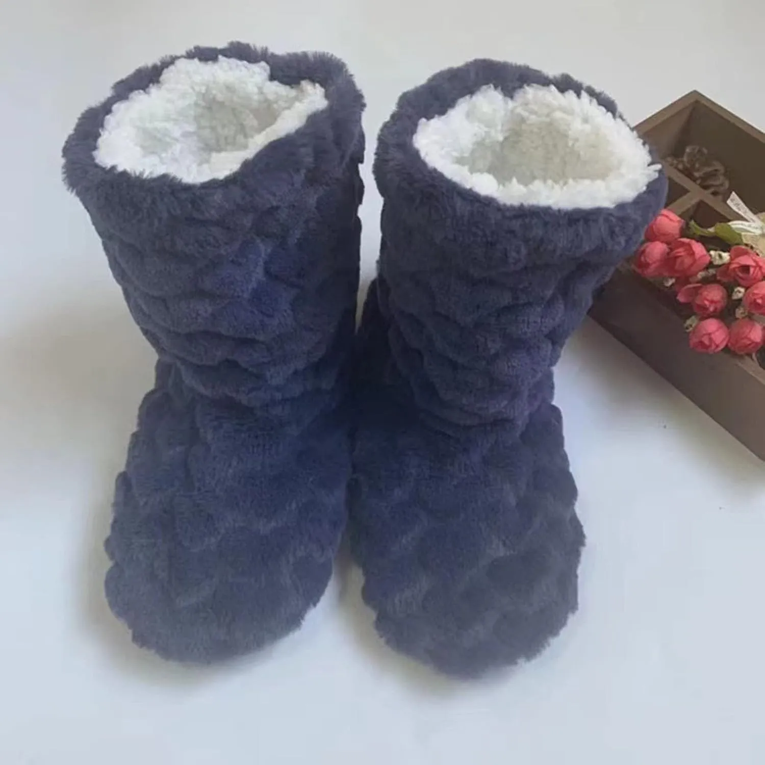 SBGMoSJ Winter Slippers for Women Indoor and Outdoor Warm Indoor Shoes Fuzzy Slipper Sandals Warm Slippers for Women Indoor Lightweight Christmas Pillow Covers 20x20 Gifts for Him 2023