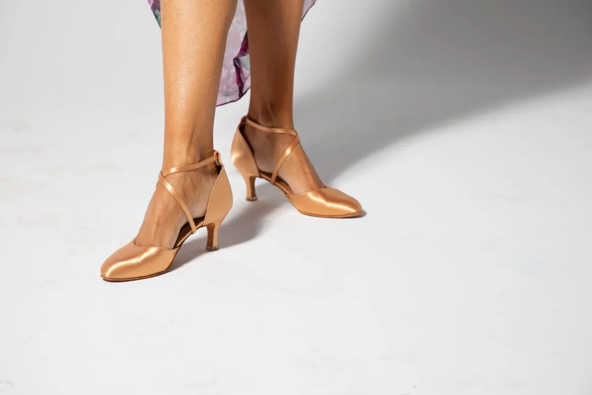 Womens Elegant Closed Toe Sentada Ballroom/Latin/Tango Dance Shoes
