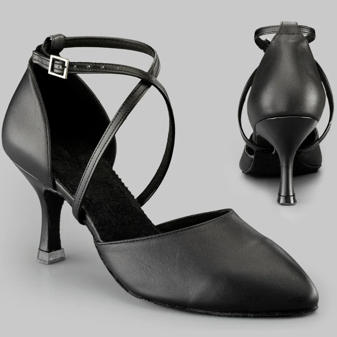 Womens Elegant Closed Toe Sentada Ballroom/Latin/Tango Dance Shoes