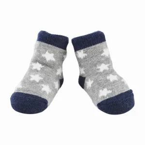 Single Socks White Star