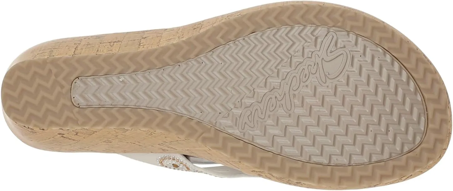 Skechers Women's Beverlee-Happy Charmer Flip-Flop