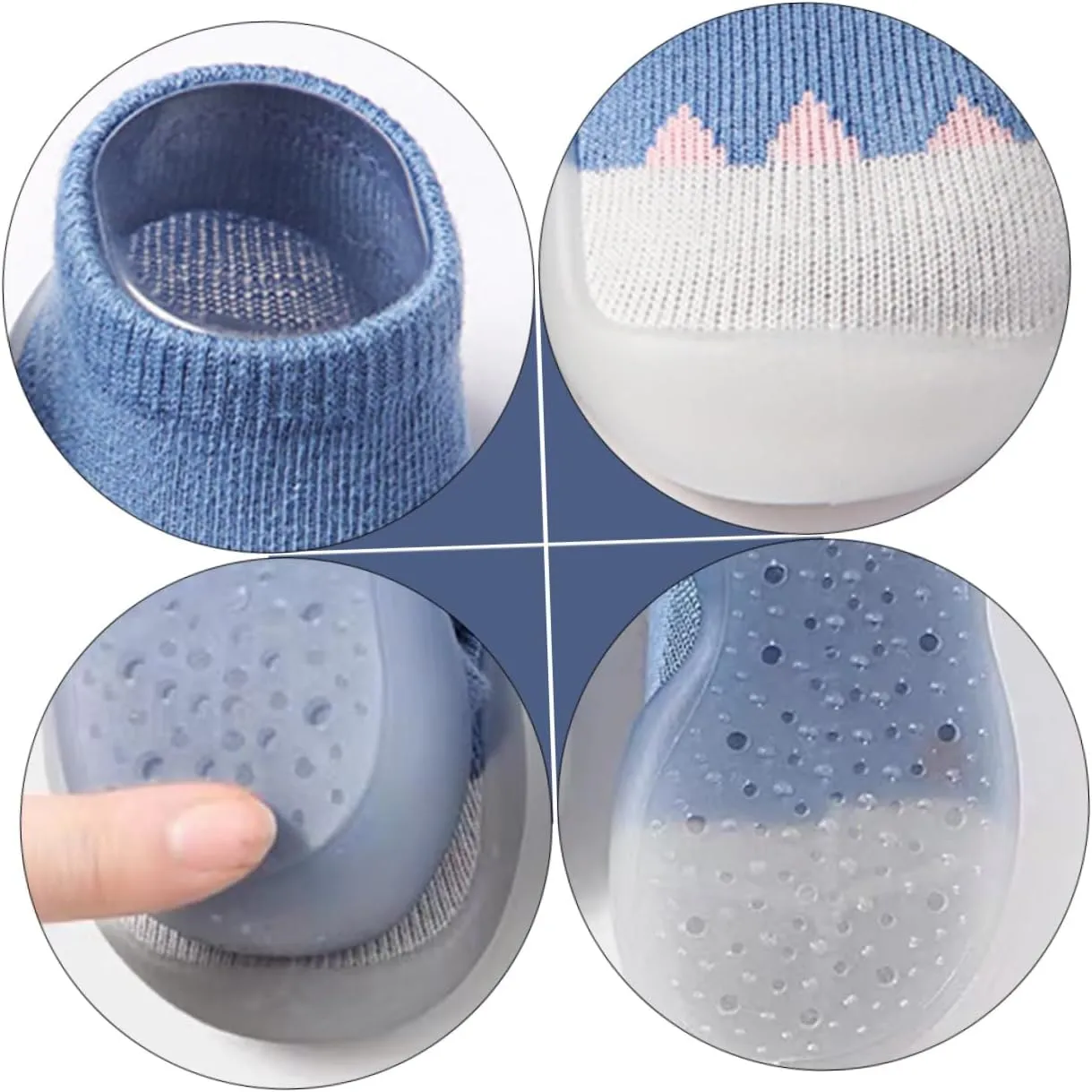 Socks Non Socks Babies Indoor Soft First Grip Socks Slipper Socks Shoe Socks -