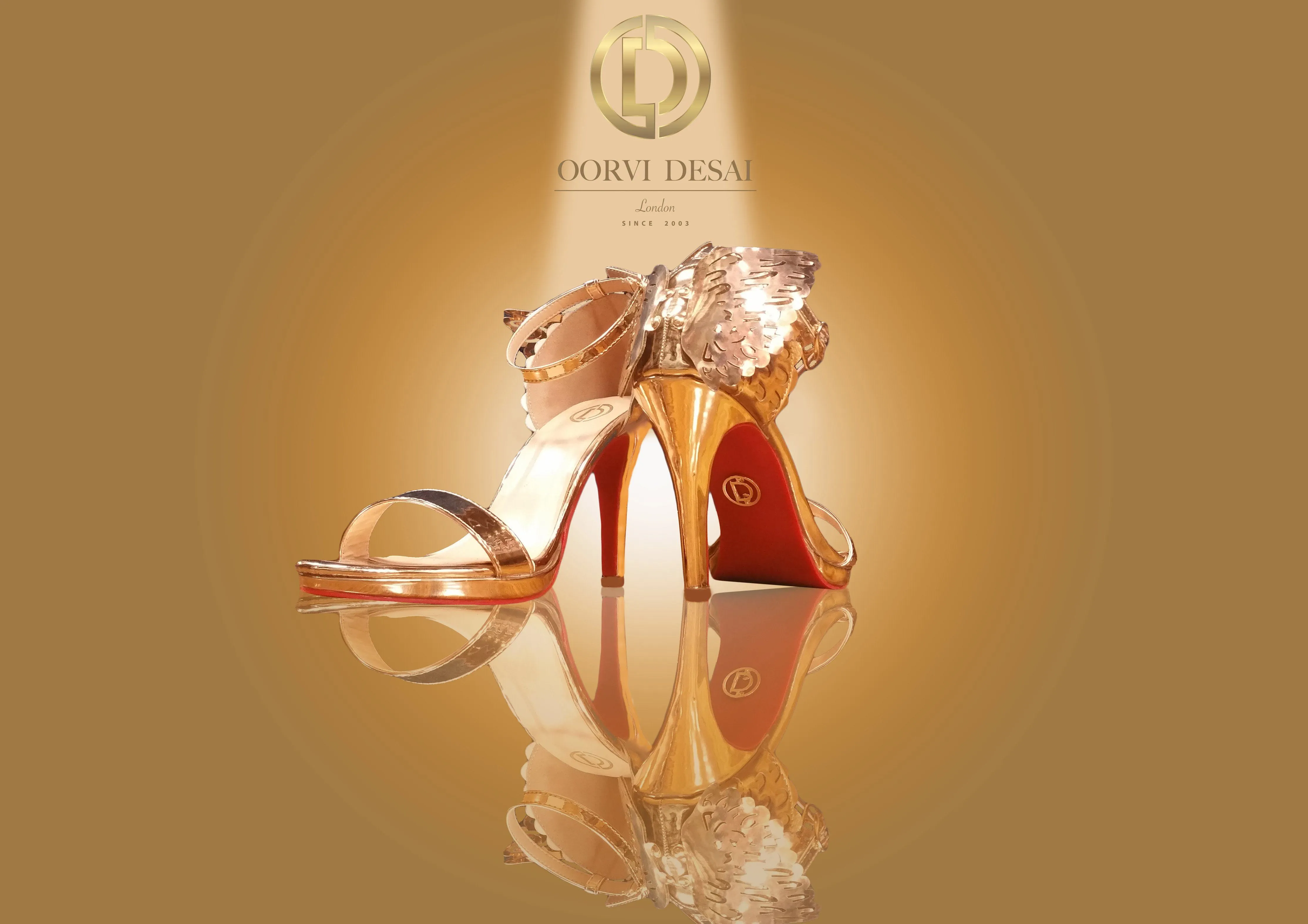 'Titli' Party Heel by Oorvi Desai - OD14