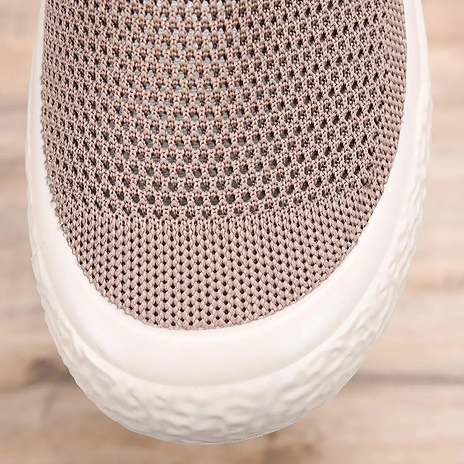 Women's Soft Orthopedic Shoes Breathable Woven Go Walking Slip On Foam Shoes Arch Support Casual Shoes for Youth Girls
